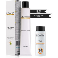 Lilafix With Olive Oil 5.3 Açık Kahve Dore Krem Saç Boyası 60 ml