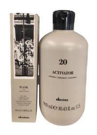 Davines Mask Vibrachrom 8.1 Açık Kumral Küllü Krem Saç Boyası 100 ml