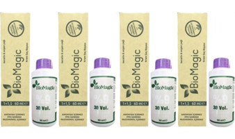 BioMagic Keratin & Argan Yağı 9.72 Küllü Sarı Organik Amonyaksız Krem Saç Boyası 60 Ml