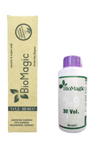 BioMagic Keratin & Argan Yağı 11.00 Fil Dişi Sarısı Amonyaksız Krem Saç Boyası 60 Ml
