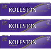 Wella Koleston 4.6 Kızıl Viyole Krem Saç Boyası 3x50 Ml