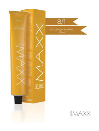 Maxx Deluxe 8.1 Küllü Açık Kumral Krem Saç Boyası 100 Ml