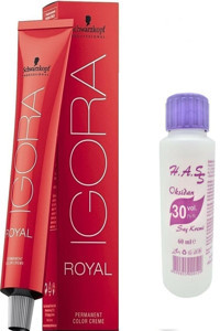 Schwarzkopf Igora Royal Mini Oksidan 9.55 Sarı Yoğun Altın Krem Saç Boyası 60 ml