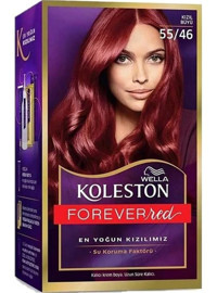 Wella Koleston Forever Red 55.60 Kızıl Büyü Krem Saç Boyası 50 ml