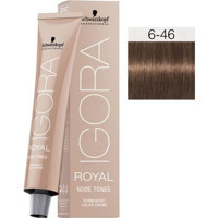 Schwarzkopf Igora Royal Nude Tones 6.46 Koyu Kumral Bej Çikolata Krem Saç Boyası 60 ml