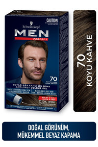 Schwarzkopf Men Perfect 70 Koyu Kahve Jel Saç Boyası 60 ml