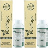 BioMagic Keratin & Argan Yağı 6.00) Koyu Kumral Organik Amonyaksız Krem Saç Boyası 60 Ml
