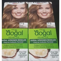 Schwarzkopf Palette Doğal Renkler 7.5 Açık Karamel Krem Saç Boyası 2x50 ml