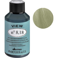 Davines View 8.18 Koyu Sarı Küllü Yeşil Jel Saç Boyası 60 ml