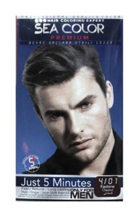 Sea Color Just Men 45295 Kestane Erkek Saç Boyası 50 ml