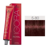 Schwarzkopf Igora Royal 5.80 Açık Kahve Krem Saç Boyası 60 ml