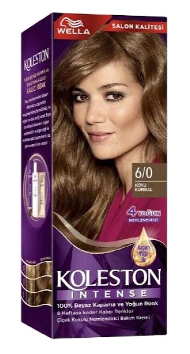 Wella Koleston Intense 6.0 Koyu Sarı Krem Saç Boyası 50 Ml