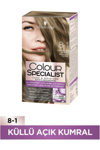 Schwarzkopf Colour Specialist 8.1 Küllü Açık Kumral Krem Saç Boyası 60 ml