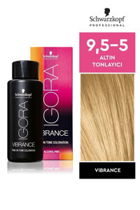 Schwarzkopf Igora Royal Vibrance 9,5.5 Altın Tonlayıcı Krem Saç Boyası 60 ml