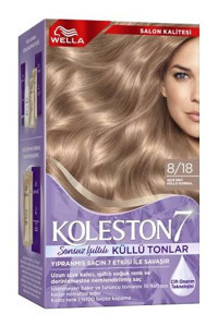 Wella Koleston Set 8.18 Parlak İnci Sarısı Krem Saç Boyası 50 ml