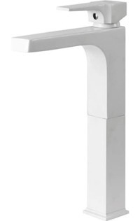 Newarc Aqua Aç Kapa Kare Banyo Bataryası Beyaz