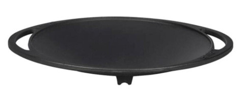 Lava Döküm 28 cm Saç Tava Siyah