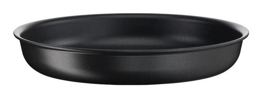 Tefal 6X Titanyum 28 cm Düz Tava Siyah