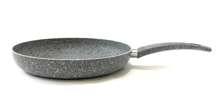 Taşhan Plastik Saplı Granit 26 cm Kızartma Tava Gri