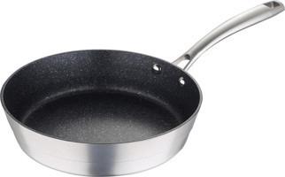 Masterpro Nordic 3421 Metal Saplı Alüminyum 24 cm Düz Tava Gri