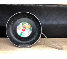 Tuna House No:26 Çelik Saplı Alüminyum 26 cm Sahan Tava Siyah