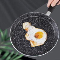 Heıbteny Plastik Saplı Metal 18 cm Gözleme Tava Siyah