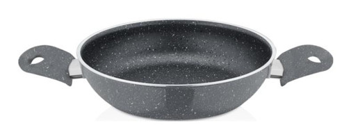 Taşhan Plastik Saplı Granit 24 cm Sahan Tava Gri