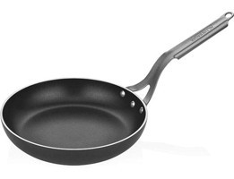 Altınbaşak Lazzetti A 110ST 24 Çelik Saplı Alüminyum 24 cm Sote Tava Siyah