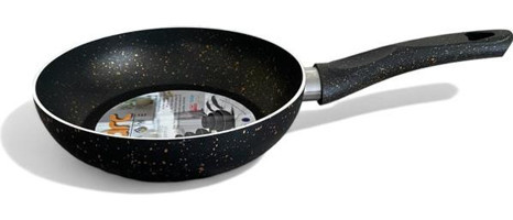 Arc Home Granit 28 cm Düz Tava Siyah
