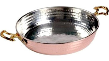 Cooker Antik Bakır 18 cm Sahan Tava
