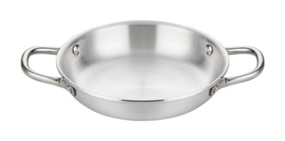 Altınbaşak Çelik 14 cm Sahan Tava Gri