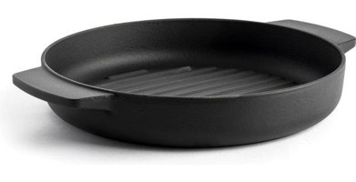 Kitchenaid Döküm 26 cm Grill Tava Siyah