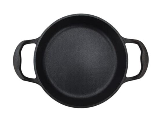Olika Palladium Döküm Saplı Alüminyum 20 cm Sahan Tava Siyah