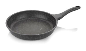 Cookcase Döküm Saplı Döküm 30 cm Düz Tava Siyah
