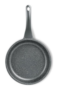 Thermoad Graneu Plastik Saplı Döküm 24 cm Düz Tava Gri