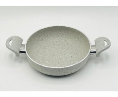 Cantef Plastik Saplı Granit 18 cm Sahan Tava Gri