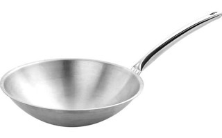 Altınbaşak Çelik 36 cm Wok Tava Gri