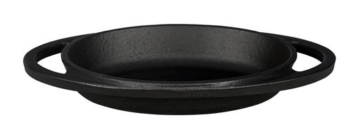 Lava Mini Döküm 15x10 cm Düz Tava Siyah