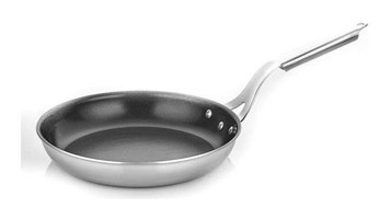 Altınbaşak Silver Star A 106ST 24 Çelik Saplı Alüminyum 24 cm Kaçerola Tava Gri