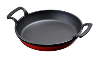 Lava LV Y TV 24 SHNR Döküm Saplı Demir Döküm 24 cm Sahan Tava Kırmızı