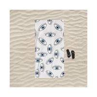 Marte Home Blue Eyes Plaj Havlusu Çok Renkli