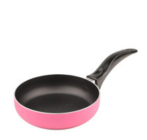 Evisimo Plastik Saplı Teflon 14 cm Sos Tava Pembe