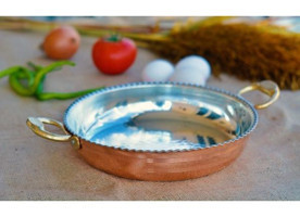 Bakır Concept Fırfırlı Bakır 22 cm Sahan Tava Kahverengi