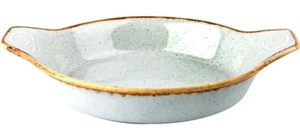Porland Seasons Porselen 17 cm Sahan Tava Gri