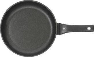 Wmf PermaDur Excellent 3201000337 Plastik Saplı Döküm 28 cm Düz Tava Siyah