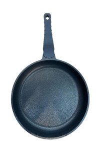 Aryıldız Fontal AR1007352 Plastik Saplı Döküm 28 cm Düz Tava Siyah