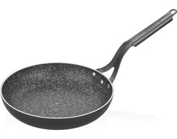 Altınbaşak Regal A 113ST 30 Çelik Saplı Alüminyum 30 cm Düz Tava Siyah