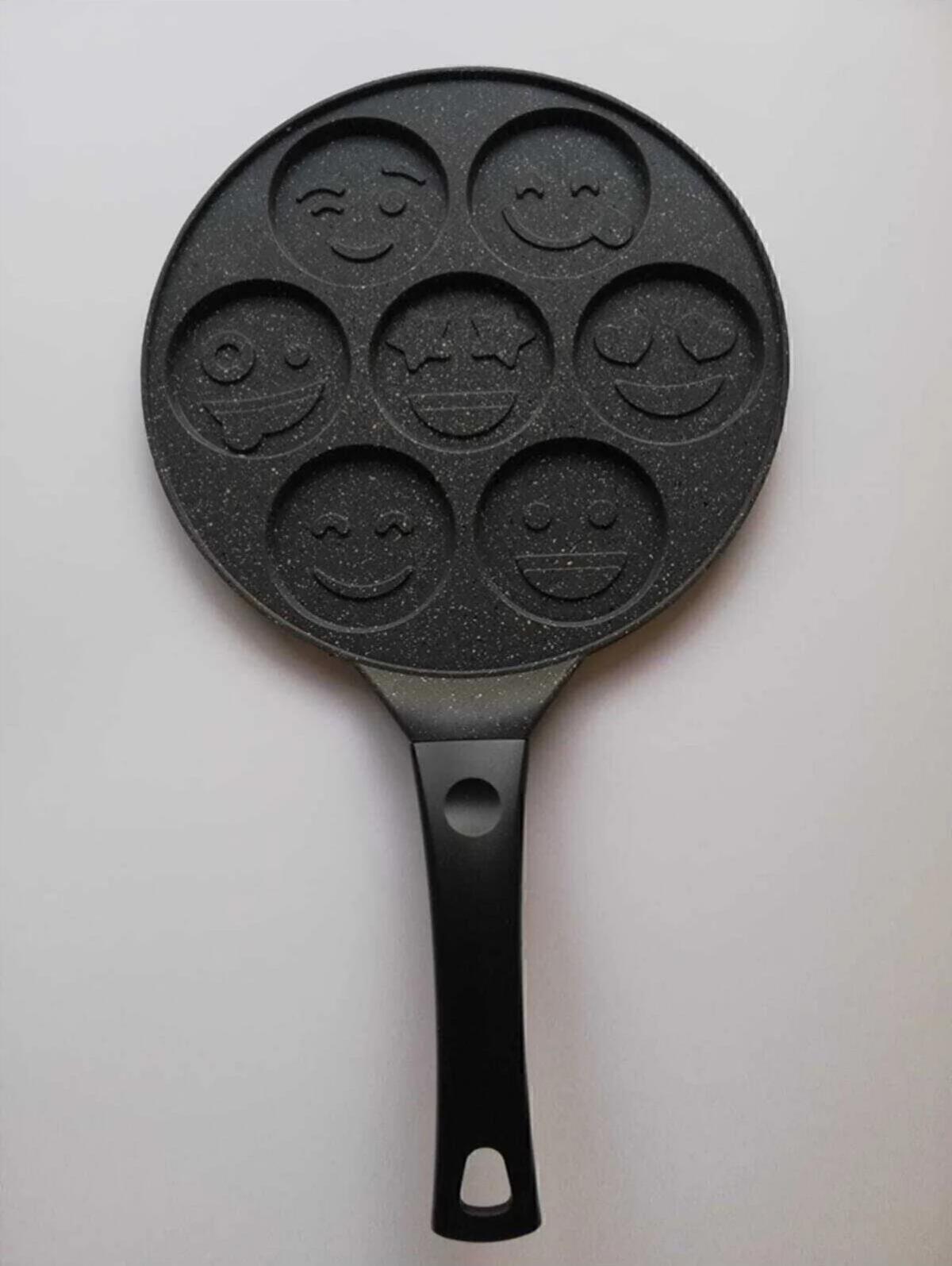 Taşhan IST-580 Plastik Saplı Granit 28 cm pankek Tava Siyah