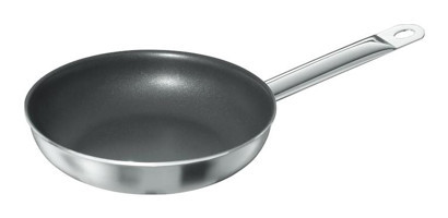 Zwilling Duraslide 409582060 Çelik Saplı Paslanmaz Çelik 20 cm Kızartma Tava Gri