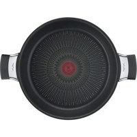 Tefal Excellence Plastik Saplı Titanyum 22 cm Sahan Tava Siyah